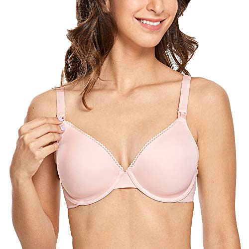 Gratlin Still-BH mit Bügel und gepolsterten Cups, Nude Pink, 75B von Gratlin