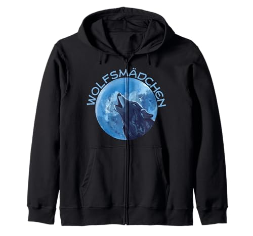 Wolfsmädchen Vollmond Heuldender Wolf Girl Frau Kapuzenjacke Wolfsmädchen Vollmond Heuldender Wolf Girl Frau Kapuzenjacke von Graue Wölfe heulen in der Vollmondnacht
