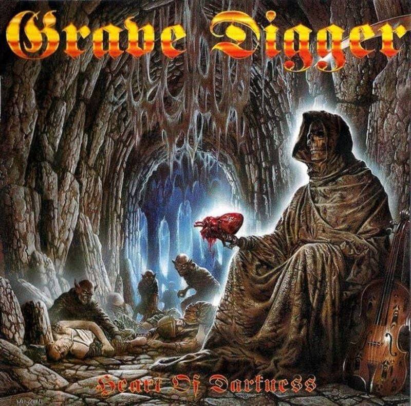 Grave Digger Heart of darkness LP multicolor Grave Digger Heart of darkness LP multicolor von Grave Digger