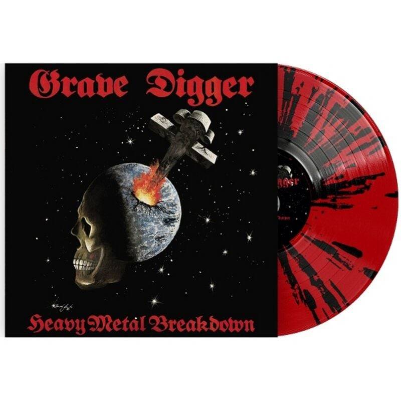 Grave Digger Heavy metal breakdown LP multicolor Grave Digger Heavy metal breakdown LP multicolor von Grave Digger