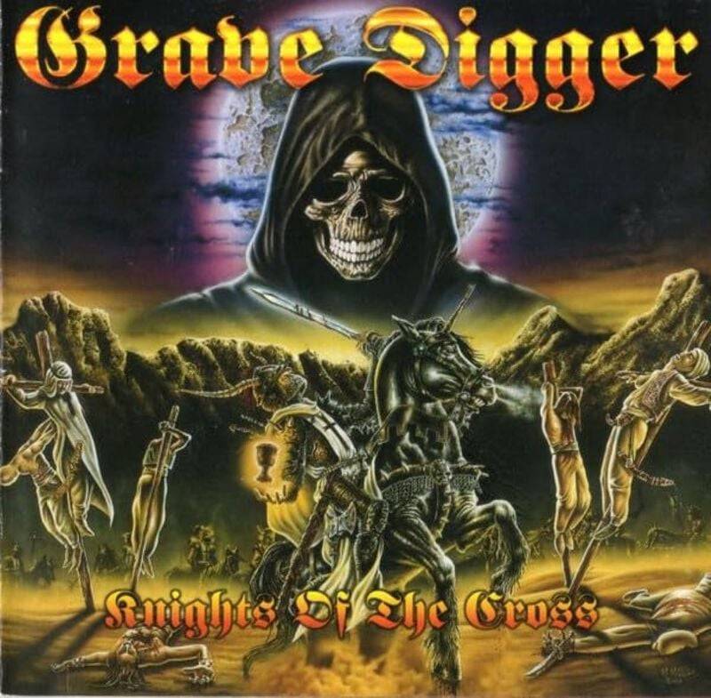 Grave Digger Knights Of The Cross LP multicolor von Grave Digger