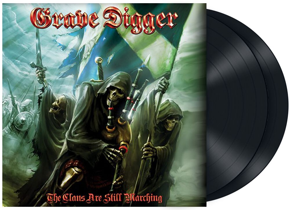 Grave Digger The clans are still marching LP schwarz von Grave Digger