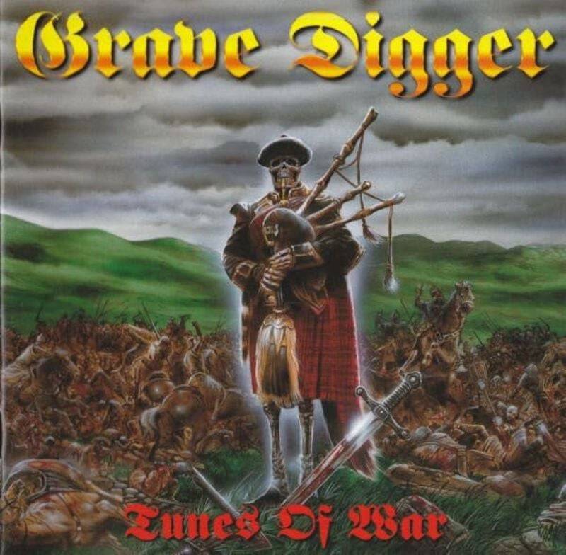 Grave Digger Tunes of war LP multicolor Grave Digger Tunes of war LP multicolor von Grave Digger