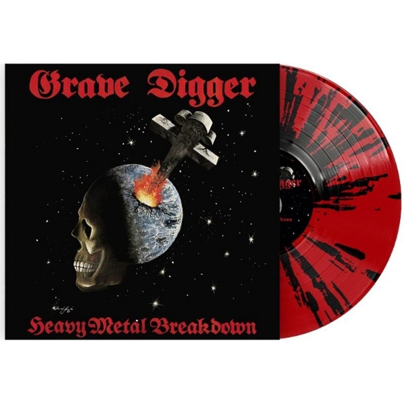 Heavy metal breakdown von Grave Digger - LP (Coloured, Limited Edition, Re-Release, Standard) von Grave Digger