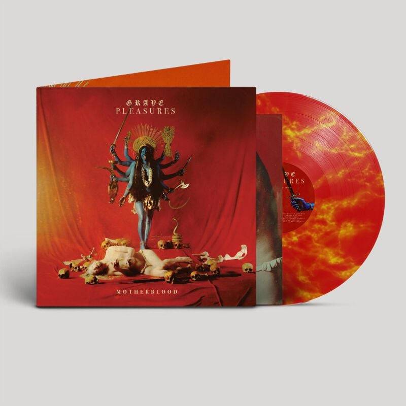 Grave Pleasures Motherblood LP multicolor Grave Pleasures Motherblood LP multicolor von Grave Pleasures