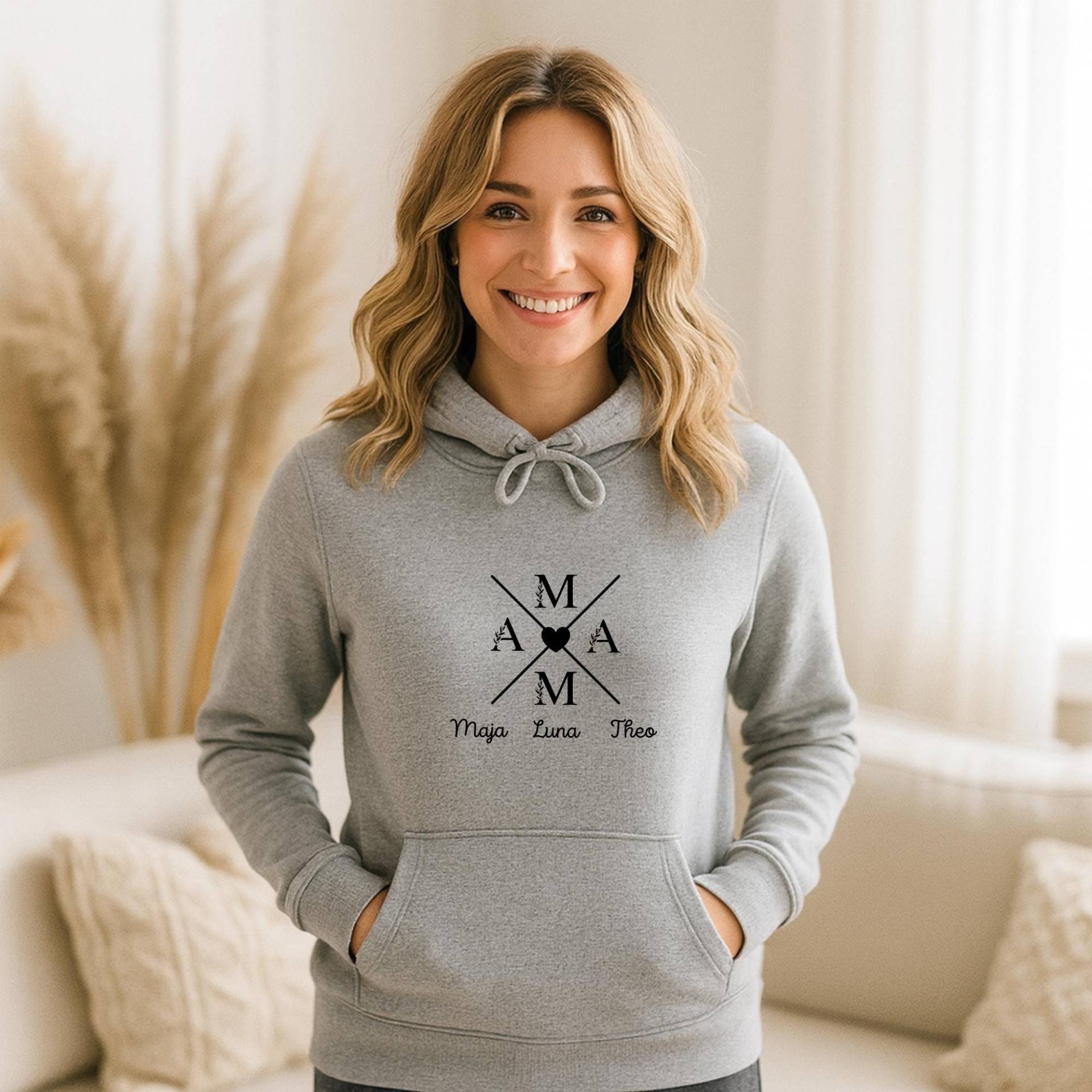 Geschenk Mama Weihnachtsgeschenk Frau Für Sie Zum Muttertag Personalisiertes Hoodie Geschenkidee von GravelloShop