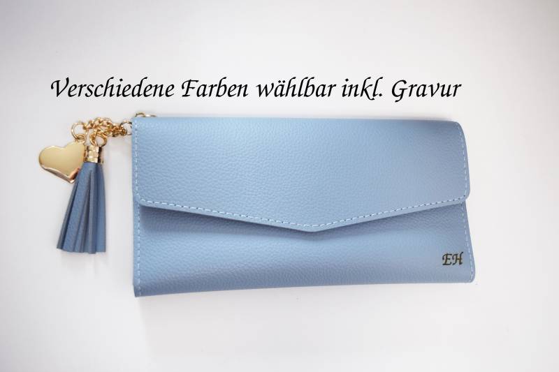 Portmonee Für Damen Mit Gravur Der Initialen Oder Des Namens - Perfektes Geschenk Frauen Portmonee Für Damen Mit Gravur Der Initialen Oder Des Namens - Perfektes Geschenk Frauen von Gravierprodukte