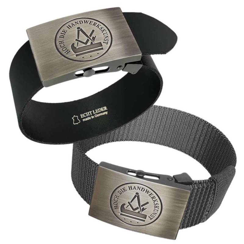 Hosengürtel Schreiner Oder Tischler Handwerk Und Zunft - Schwarz Leder Textil 4 cm Breit -Einheitslänge Kürzbar Hosengürtel Schreiner Oder Tischler Handwerk Und Zunft - Schwarz Leder Textil 4 cm Breit -Einheitslänge Kürzbar von GravurManufakturBerl