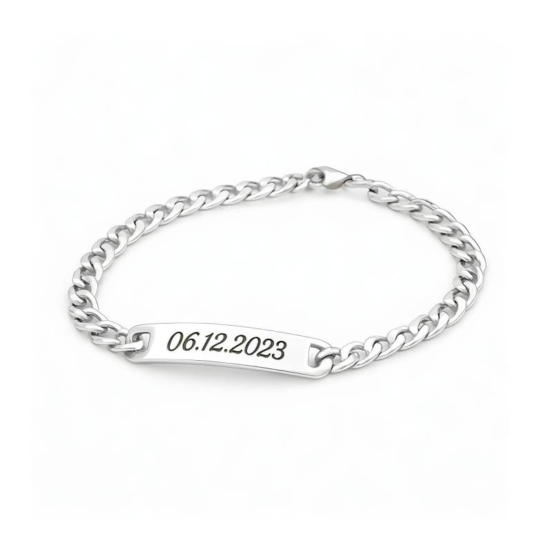 Damenarmband Mit Persönlicher Gravur - Edelstahl Armband Für Frauen Personalisiert Damenarmband Mit Persönlicher Gravur - Edelstahl Armband Für Frauen Personalisiert von GravurenKing
