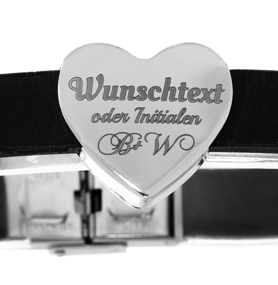 Id-Armband Herz Kautschuk Mit Gravur Id-Armband Herz Kautschuk Mit Gravur von Gravurspezialist
