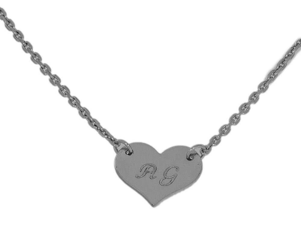 Nahu Kette Mit Herz Gravur Silber 925 Nahu Kette Mit Herz Gravur Silber 925 von Gravurspezialist