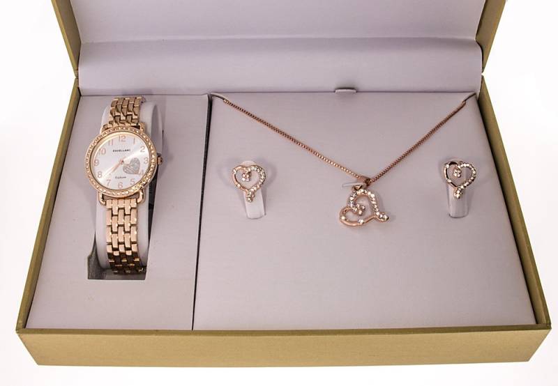 Schmuckset Für Damen Farbe Rosegold #1 Schmuckset Für Damen Farbe Rosegold #1 von Gravurspezialist