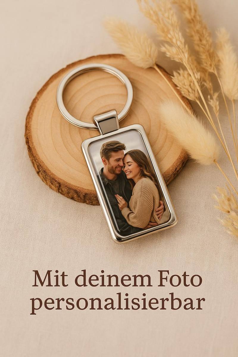 Persönlicher Foto Schlüsselanhänger Aus Metall Mit Deinem Persönlicher Foto Schlüsselanhänger Aus Metall Mit Deinem von Gravurstuff