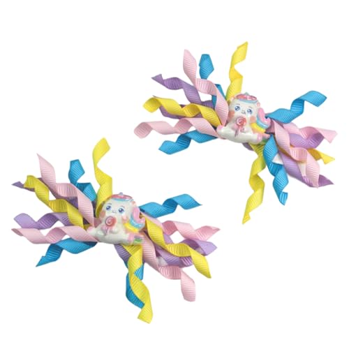 Greabuy Bunte Haarspange mit Oster-Cartoon-Motiv für Kinder und Jugendliche, Festival-Accessoire, Cotume-Haarnadel, Urlaubsmotiv von Greabuy