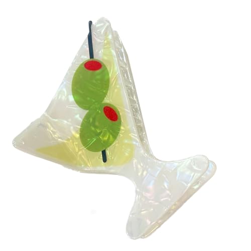 Greabuy Cocktail-Clip aus Acryl, einzigartiges Design, leichtes Trinkzubehör für Partys von Greabuy