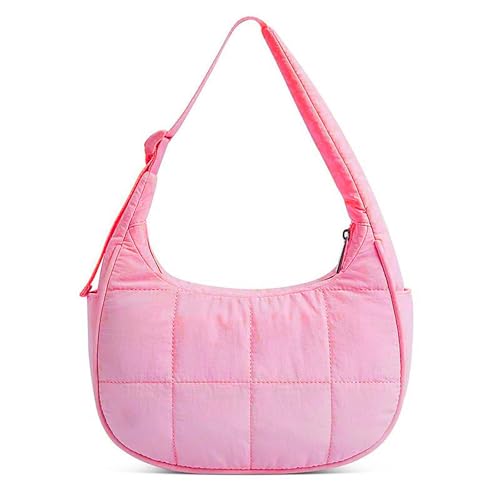 Greabuy Damen-Handtasche, stilvolle Achseltasche, Puffer-Umhängetasche, gesteppt, Pendeln, verstellbarer Riemen, Unterarm-Geldbörse, Shopping, modische Schulter für Damen, Handtasche, Puffer Greabuy Damen-Handtasche, stilvolle Achseltasche, Puffer-Umhängetasche, gesteppt, Pendeln, verstellbarer Riemen, Unterarm-Geldbörse, Shopping, modische Schulter für Damen, Handtasche, Puffer von Greabuy