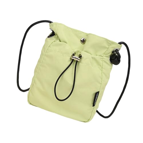 Greabuy Damentasche mit Kordelzug, Canvas, Geldbörse, quadratische Schulter, stilvolle Kuriertasche, Handy-Geldbörse für den täglichen Gebrauch, modische Schultertasche, Crossbody, quadratisch Greabuy Damentasche mit Kordelzug, Canvas, Geldbörse, quadratische Schulter, stilvolle Kuriertasche, Handy-Geldbörse für den täglichen Gebrauch, modische Schultertasche, Crossbody, quadratisch von Greabuy