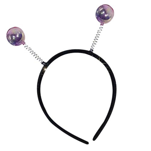 Greabuy Elastisches Haarband, Federball, für Damen und Mädchen, rutschfest, bequem, für den täglichen Gebrauch und zu Weihnachten von Greabuy