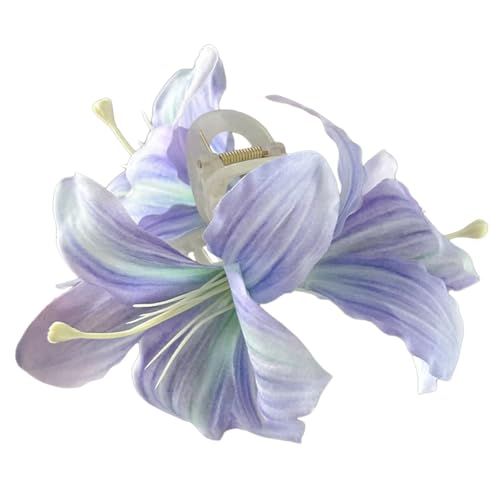 Greabuy Elegante Blumen-Haarspange für Frauen, die den femininen Charme unterstreichen und Frisuren in verschiedenen von Greabuy