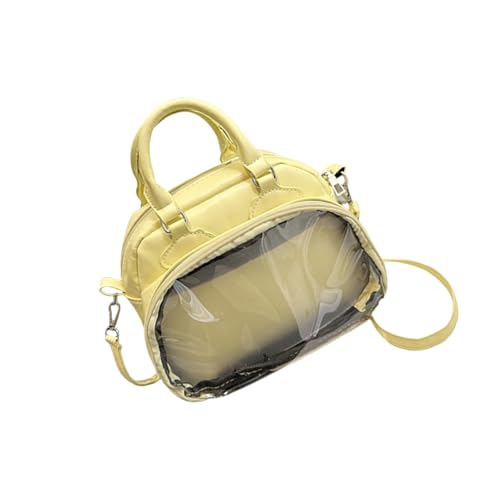 Greabuy Lässige Umhängetasche mit geräumigem Innenfutter, Anime-Design, Umhängetasche, praktische PU-Handtasche für Studenten, leichte Freizeittasche, gelb, One Size Greabuy Lässige Umhängetasche mit geräumigem Innenfutter, Anime-Design, Umhängetasche, praktische PU-Handtasche für Studenten, leichte Freizeittasche, gelb, One Size von Greabuy