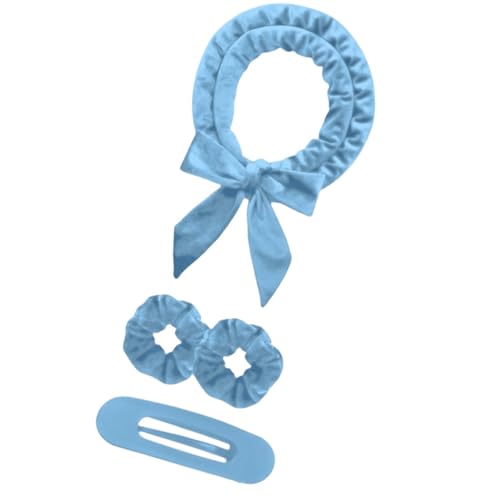 Greabuy Lockenwickler-Set aus sanftem Stoff für natürliche Looks, hitzelos, über Nacht, Styling, Reise-Haarband, für Frauen von Greabuy