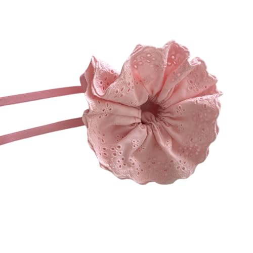 Greabuy Spitzen-Haargummis für Damen und Mädchen, übergroßer Pferdeschwanz-Halter, bequemer Haargummi für den täglichen Gebrauch von Greabuy