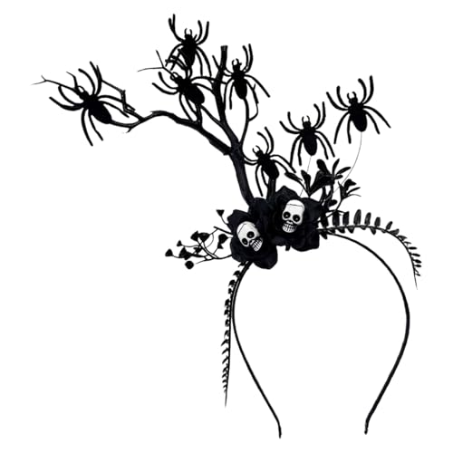 Greabuy Vintage Styles Zweig-Design Harz Haarband für Frauen dunkel elegant Kopf Accessoire Party Halloween Kostüm von Greabuy