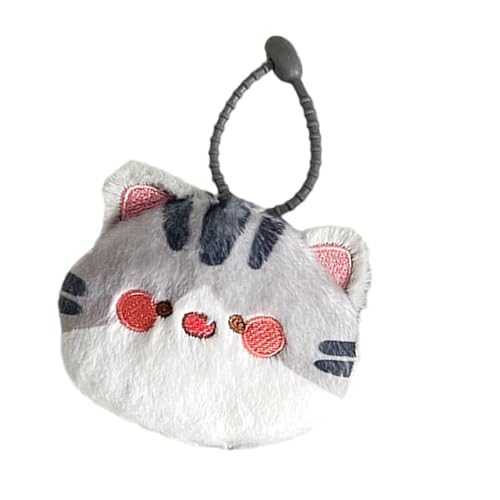 Schöne Münzgeldbörse, Kopfhörer-Aufbewahrungstasche, Kleingeld, Geldbörse, Tasche, Charm, Tier-Münzbeutel, Plüschkatzen, Geldbörse für Mädchen, kleine Geldbörsen, schöne Kleingeld von Greabuy