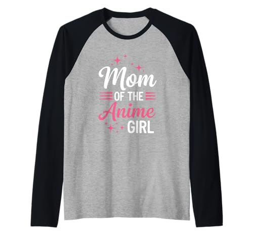 Mama Das Anime-Mädchen, Anime-Mädchen Raglan Mama Das Anime-Mädchen, Anime-Mädchen Raglan von Great Anime Daughter & Japanese Anime Gifts