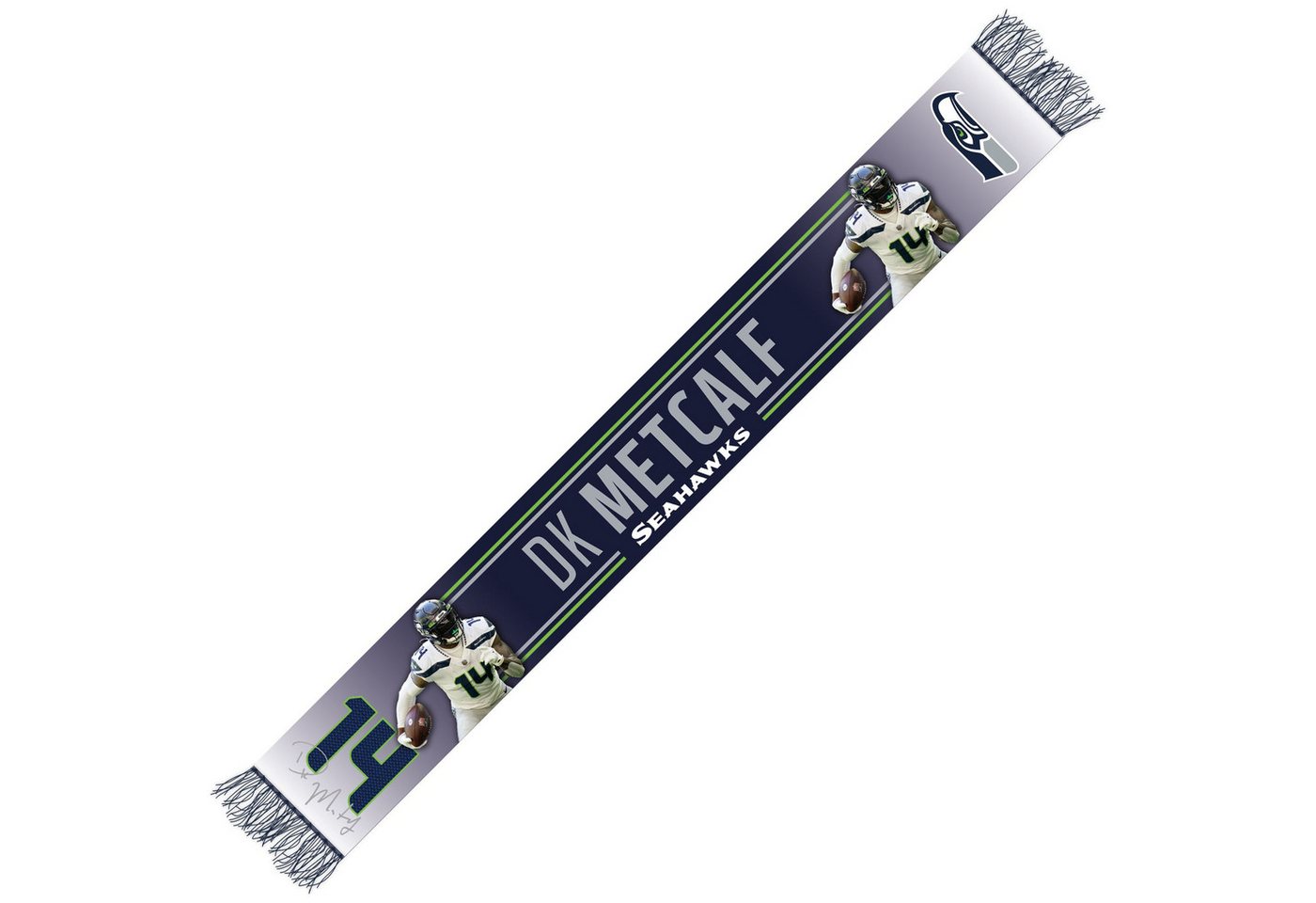 Great Branding Multifunktionstuch NFL Seattle Seahawks D.K. METCALF von Great Branding