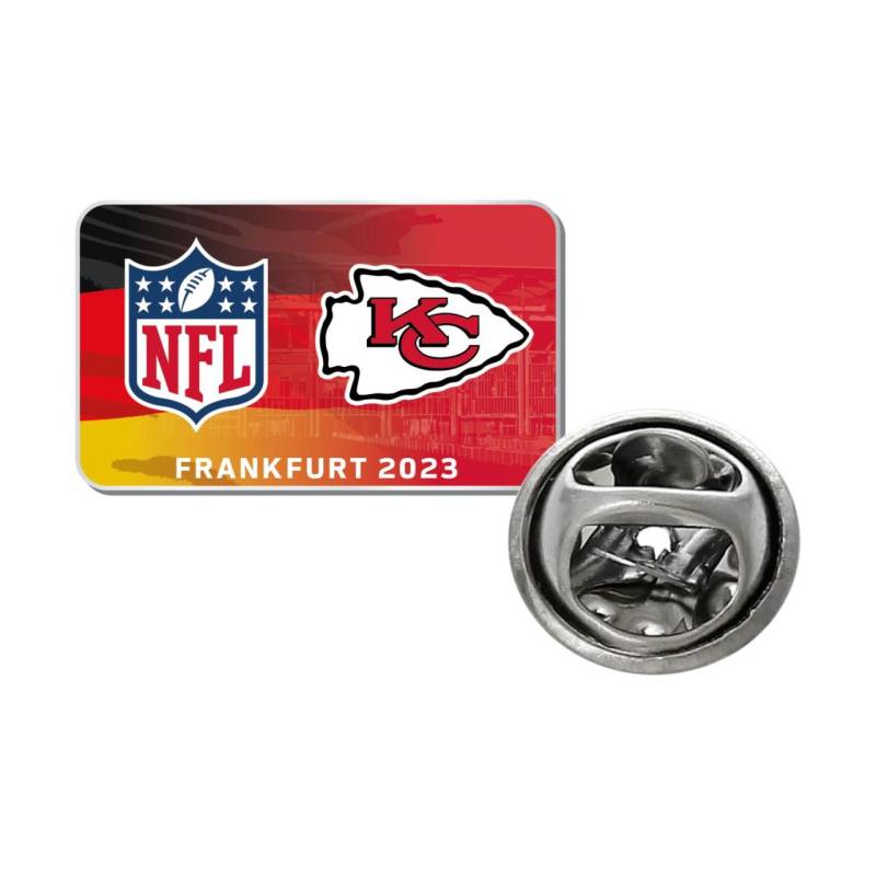 NFL Frankfurt Game Pin Badge Anstecknadel Kansas City Chiefs von Great Branding