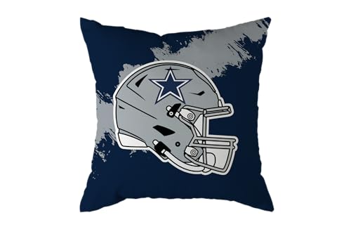 NFL Kissen Dallas Cowboys Football Cushion Brush Pillow Sofakissen 50x50cm von Great Branding