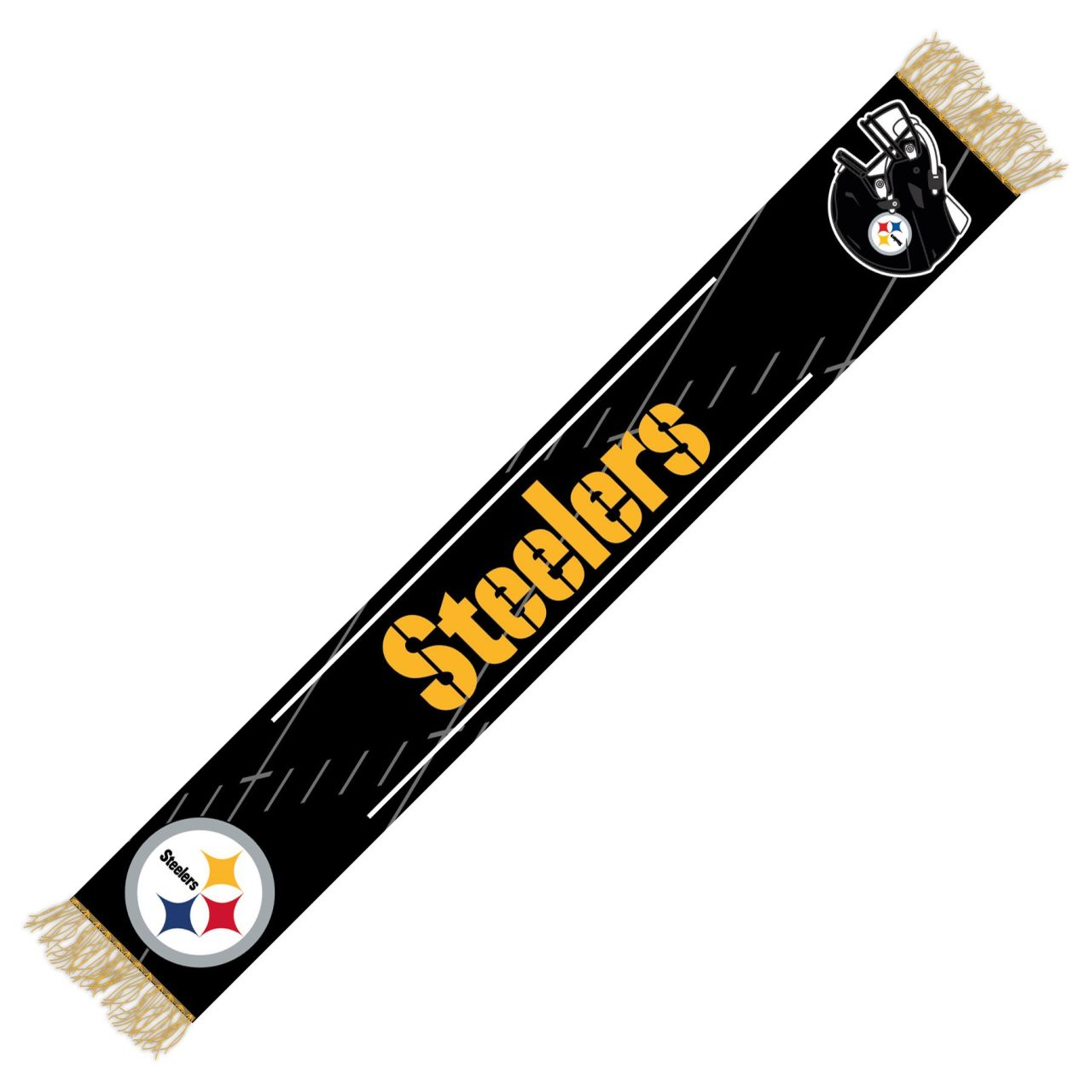 Winter Fan Schal - NFL Pittsburgh Steelers von Great Branding