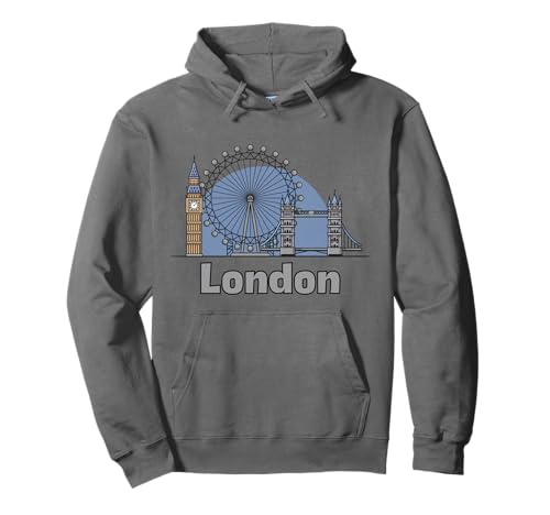 Niedliches London-England-Souvenir für Kinder, Kleinkinder, Jungen und Mädchen Pullover Hoodie Niedliches London-England-Souvenir für Kinder, Kleinkinder, Jungen und Mädchen Pullover Hoodie von Great Britain City Bridge Clock Wheel for Kids