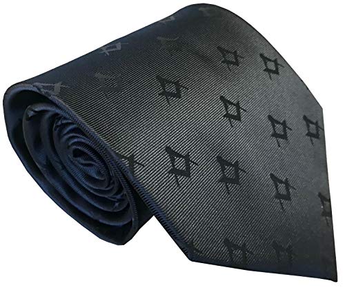 Great British Tie Club Freemasons Masonic Freimaurer Schwarz Krawatte von Great British Tie Club