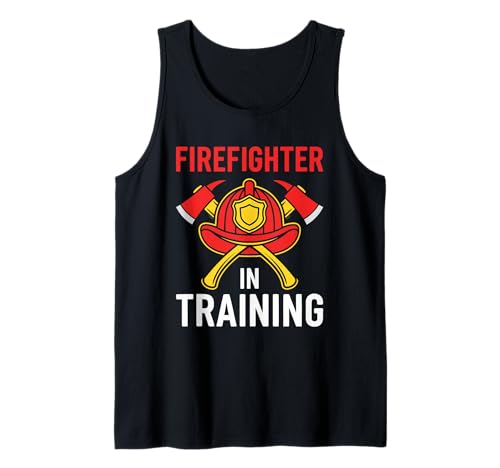 Feuerwehr-Trainingsgeschenke Kinder Niedlich Kleinkind Feuerwehrmann Tank Top Feuerwehr-Trainingsgeschenke Kinder Niedlich Kleinkind Feuerwehrmann Tank Top von Great Firefighter Gifts for Kids Apparel