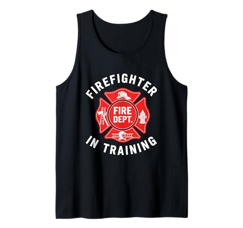 Feuerwehrtraining für Kinder, niedlicher Feuerwehrmann Tank Top Feuerwehrtraining für Kinder, niedlicher Feuerwehrmann Tank Top von Great Firefighter Gifts for Kids