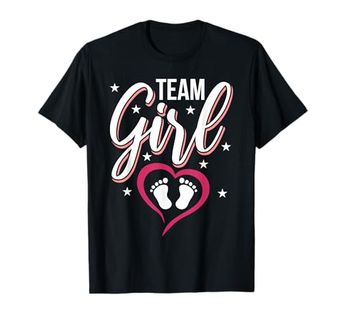 Gender Reveal Baby Shower Team Girl Baby Party It's A Girl T-Shirt Gender Reveal Baby Shower Team Girl Baby Party It's A Girl T-Shirt von Great Gender Reveal Baby Shower Team Girl Gift Tee