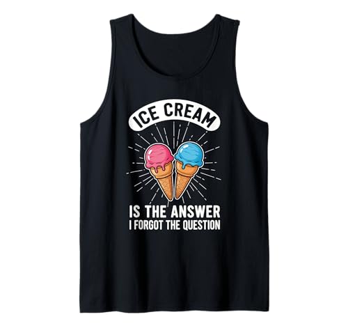 Lustige Eiscreme-Kunst für Männer, Frauen, Kinder, Dessert-Eiscreme-Fächer Tank Top Lustige Eiscreme-Kunst für Männer, Frauen, Kinder, Dessert-Eiscreme-Fächer Tank Top von Great Ice Cream Gifts Ice Cream Lover Accessories