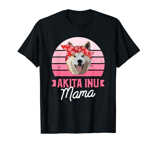 Akita Inu Mama T-Shirt Akita Inu Mama T-Shirt von Great Japanese Dog Akita Inu Geschenke