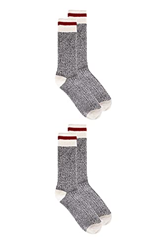 Great Northern Herren Wintersocken Grau | Größe 44-47, Grau (2 Paar), 43-47 EU von Great Northern