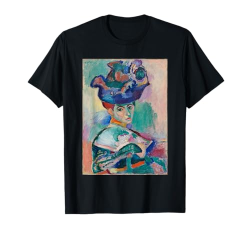 Woman with a Hat (Femme au chapeau) Henri Matisse T-Shirt von Great Paintings Designs