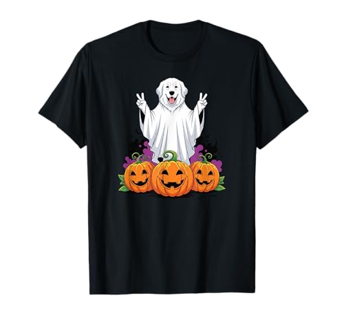 Great Pyrenees Ghost Pumpkin Boo Halloween Kinder Herren Damen T-Shirt Great Pyrenees Ghost Pumpkin Boo Halloween Kinder Herren Damen T-Shirt von Great Pyrenees Dog Halloween Ghost Pumpkin Outfits