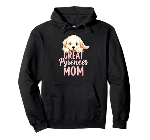 Tolle Pyrenäen-Mama für Mama und Hund aus den Pyrenäen, niedlicher Welpe Pullover Hoodie Tolle Pyrenäen-Mama für Mama und Hund aus den Pyrenäen, niedlicher Welpe Pullover Hoodie von Great Pyrenees Fun Designs