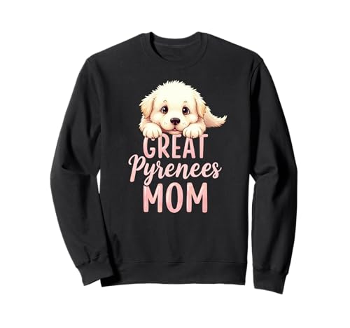 Tolle Pyrenäen-Mama für Mama und Hund aus den Pyrenäen, niedlicher Welpe Sweatshirt Tolle Pyrenäen-Mama für Mama und Hund aus den Pyrenäen, niedlicher Welpe Sweatshirt von Great Pyrenees Fun Designs