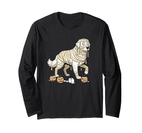 Große Pyrenäen Mama Kürbis Halloween Kinder Herren Damen Langarmshirt Große Pyrenäen Mama Kürbis Halloween Kinder Herren Damen Langarmshirt von Great Pyrenees Lovers Halloween Outfits Boy Girl