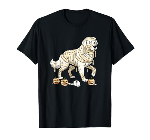 Große Pyrenäen Mama Kürbis Halloween Kinder Herren Damen T-Shirt von Great Pyrenees Lovers Halloween Outfits Boy Girl