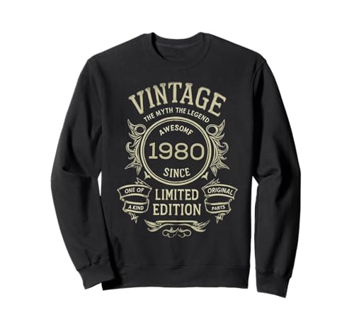 Tolles Retro1980 Geburtstagshemd für Damen oder Herren 1980 Retro Sweatshirt Tolles Retro1980 Geburtstagshemd für Damen oder Herren 1980 Retro Sweatshirt von Great Retro1980 Birthday Shirt women or men 1980