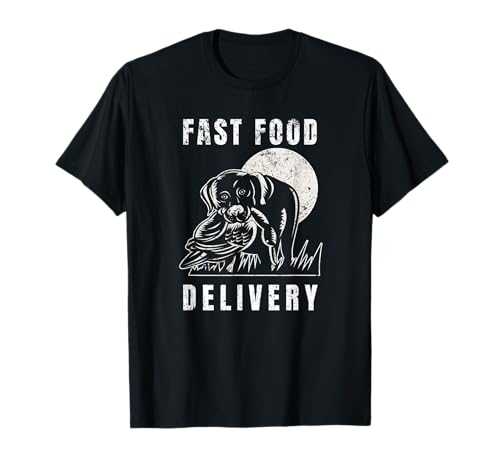 Lustige Entenjagd-Saison Herren Fast Food Lieferung Houndsmen T-Shirt Lustige Entenjagd-Saison Herren Fast Food Lieferung Houndsmen T-Shirt von Great hunting shirts for men with riffle and bow