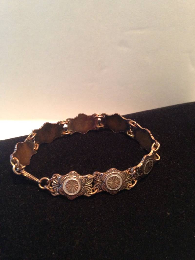 Vintage Gatsby Armband Art Deco Modeschmuck Damen Mid Century von GreatGatsbys